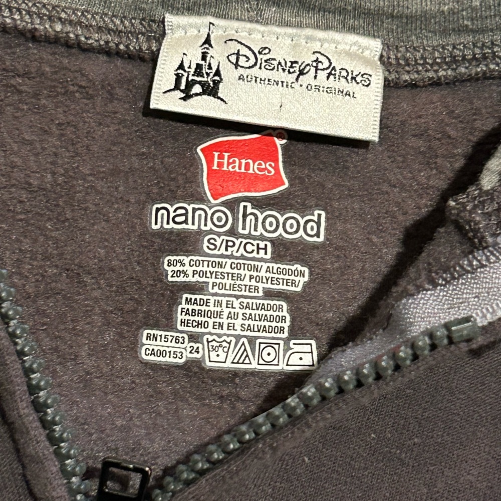 Disney Parks Nano Hood Small Womens Zip Up  Mickey Mouse Jacket - Picture 2 of 7